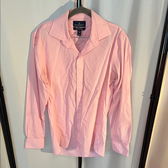 Button Down Men's Pink Dress Shirt - Picture 1 of 3
